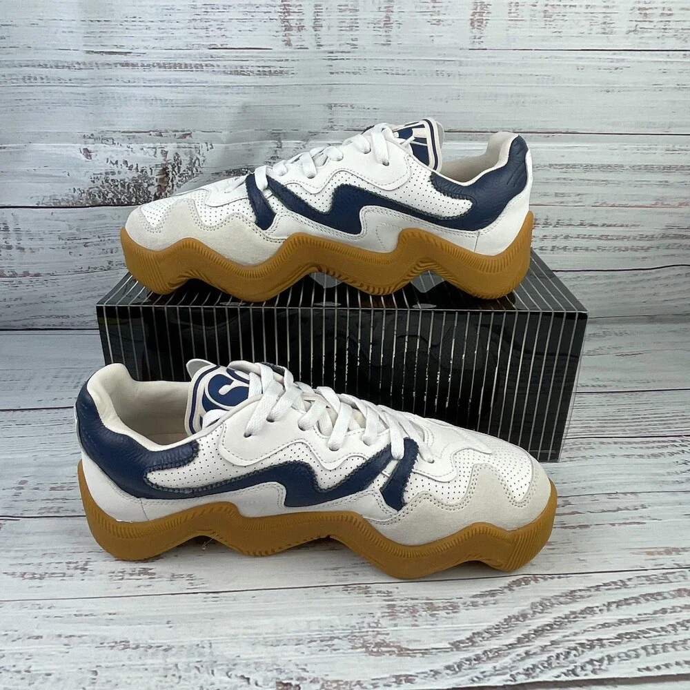 MSCHF V2.wav Mens US 11 Sneakers White Cream Navy